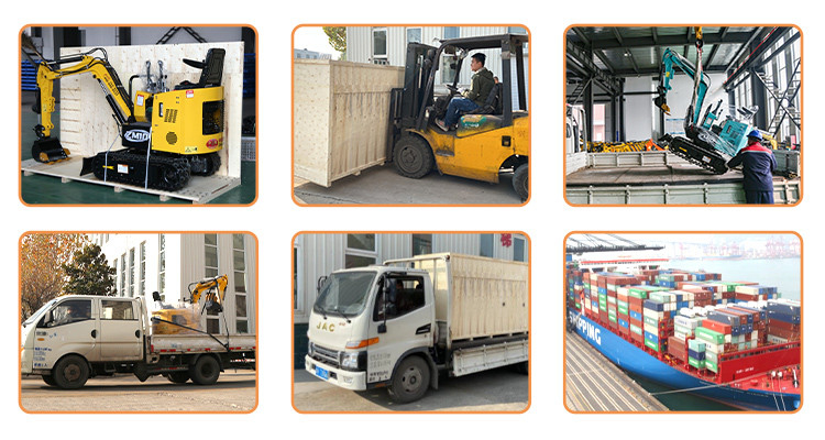 Αντιολισθητική αλυσίδα ZHONGMEI Minibagger Digger μίνι εκσκαφέας Escavator Pelle excavadora 1,2 τόνου μίνι
