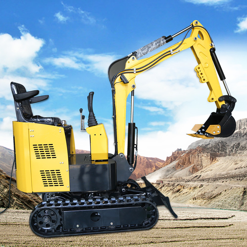 1 μικρή Digger υποστήριξη αντιολισθητικών αλυσίδων εκσκαφέων τόνου η ηλεκτρική μίνι προσάρμοσε την υδραυλική μηχανή εκσκαφέων